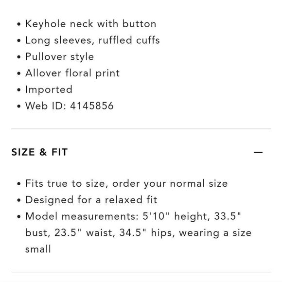 Status By Chenault woven floral print keyhole shirt - Picture 6 of 6